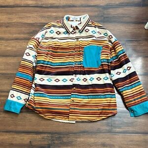 Colorful Striped Bomber Jacket